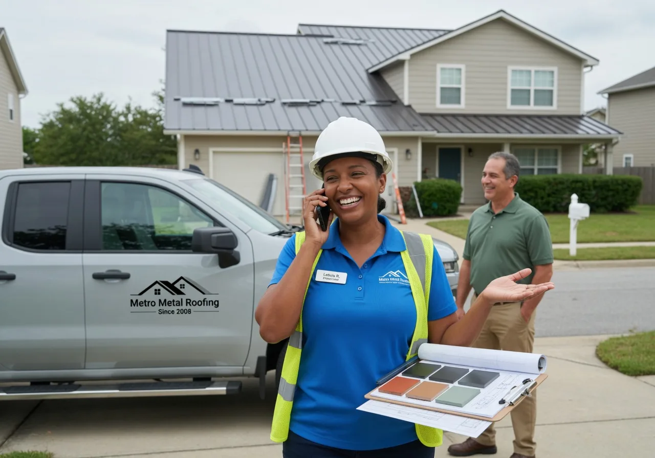 Storm Damage Metal Roof Repair in Waltonville, IL